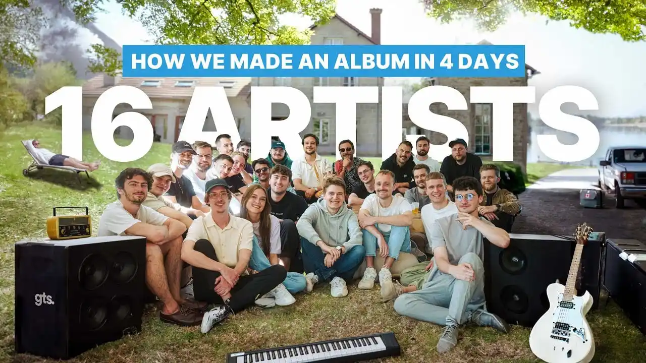 Chapter 2 : 4 days to make an album, vidéo réalisée par Clément Boucaux (BCX)