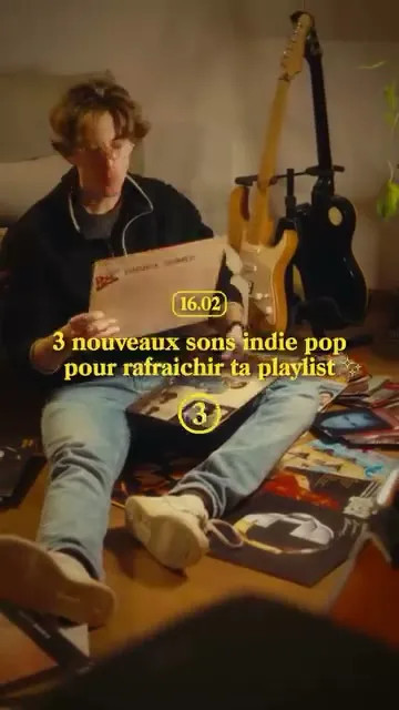 3 nouveaux sons indie pop à découvrir cette semaine, vidéo réalisée par Clément Boucaux (BCX)