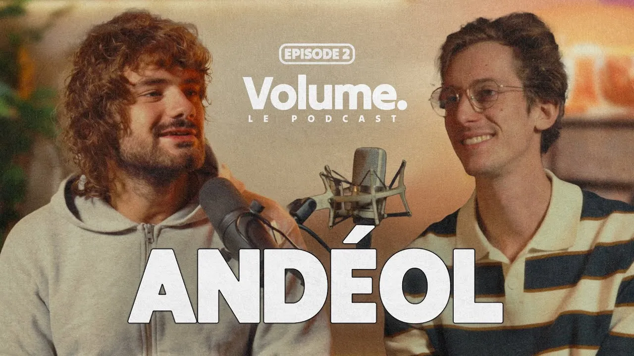 Chanter devant 15 000 personnes, c’était ouf ! - Volume. Le Podcast #2 (ft. Andéol), vidéo réalisée par Clément Boucaux (BCX)
